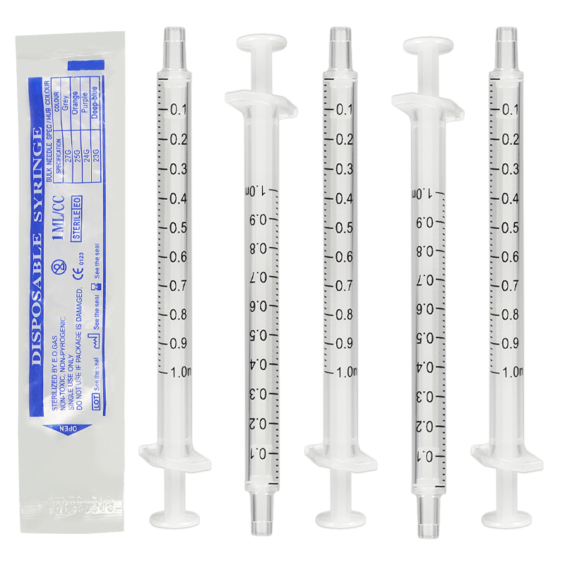Baby Food Allergy Rash - 100 jeringas desechables estériles de 1ml