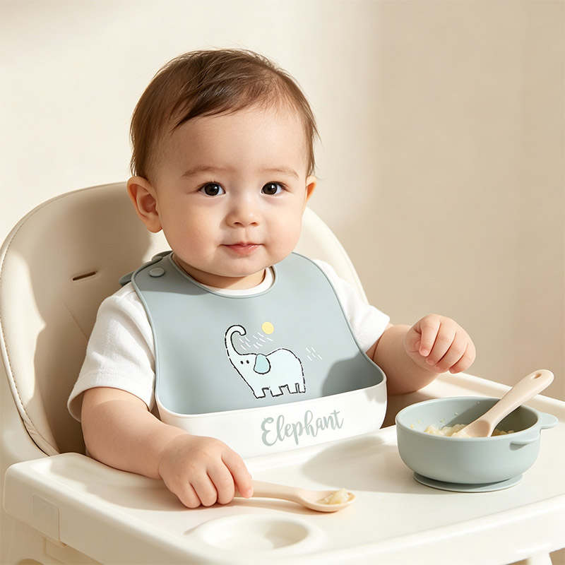 Baberos de silicona para alime - Baby Food Year Old reseña y precio