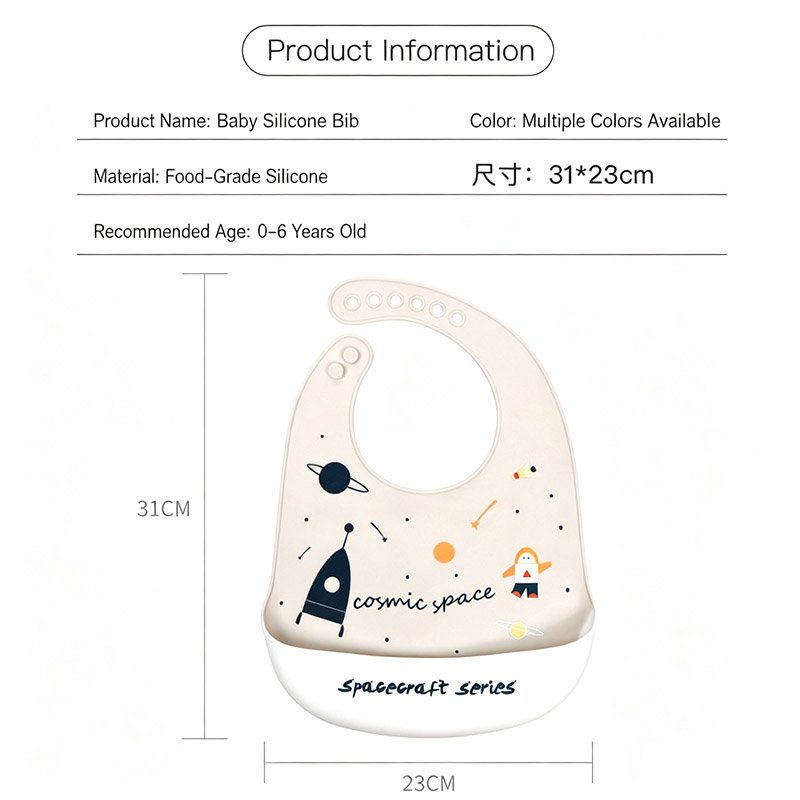 Baberos de silicona para alime - Baby Food Year Old reseña y precio