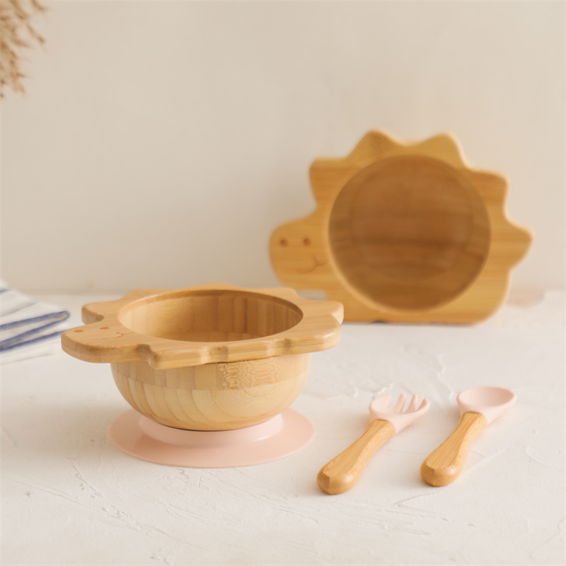 Juego de vajilla de madera par - Baby Food Universe reseña y precio