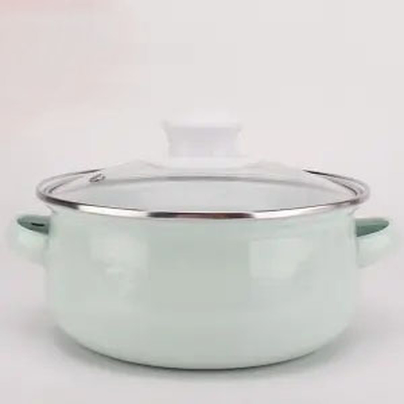 Tazón de sopa esmaltado, olla  - Baby Food Glass reseña y precio