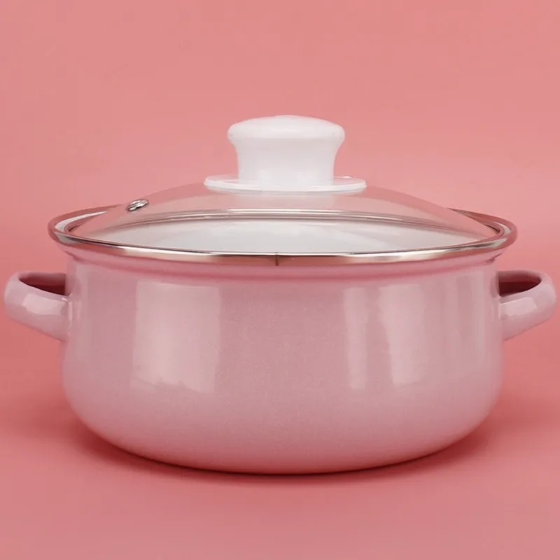Tazón de sopa esmaltado, olla  - Baby Food Glass reseña y precio