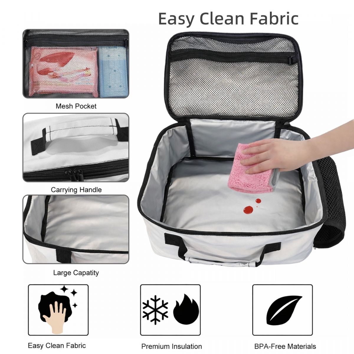 Bolsa térmica para el almuerzo - Baby Food Lasagna reseña y precio