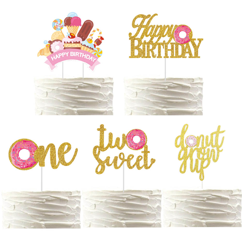 Decoración de pastel de Donut, - Baby Food Year Old reseña y precio