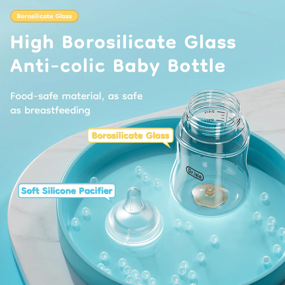 Biberones de vidrio para alime - Baby Food Glass reseña y precio