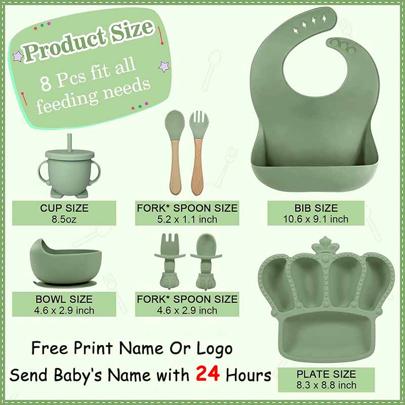 Plato de alimentación con nomb - Baby Food Universe reseña y precio