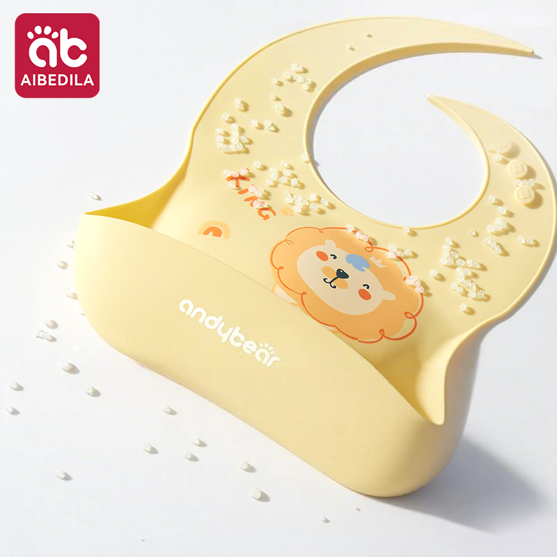 AIBEDILA-Babero de silicona pa - Baby Food Year Old reseña y precio
