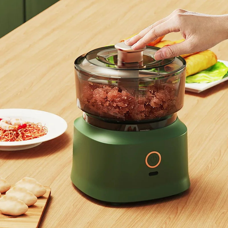 Mini Picadora de Carne Eléctri - Baby Food Grinder Machine reseña y precio