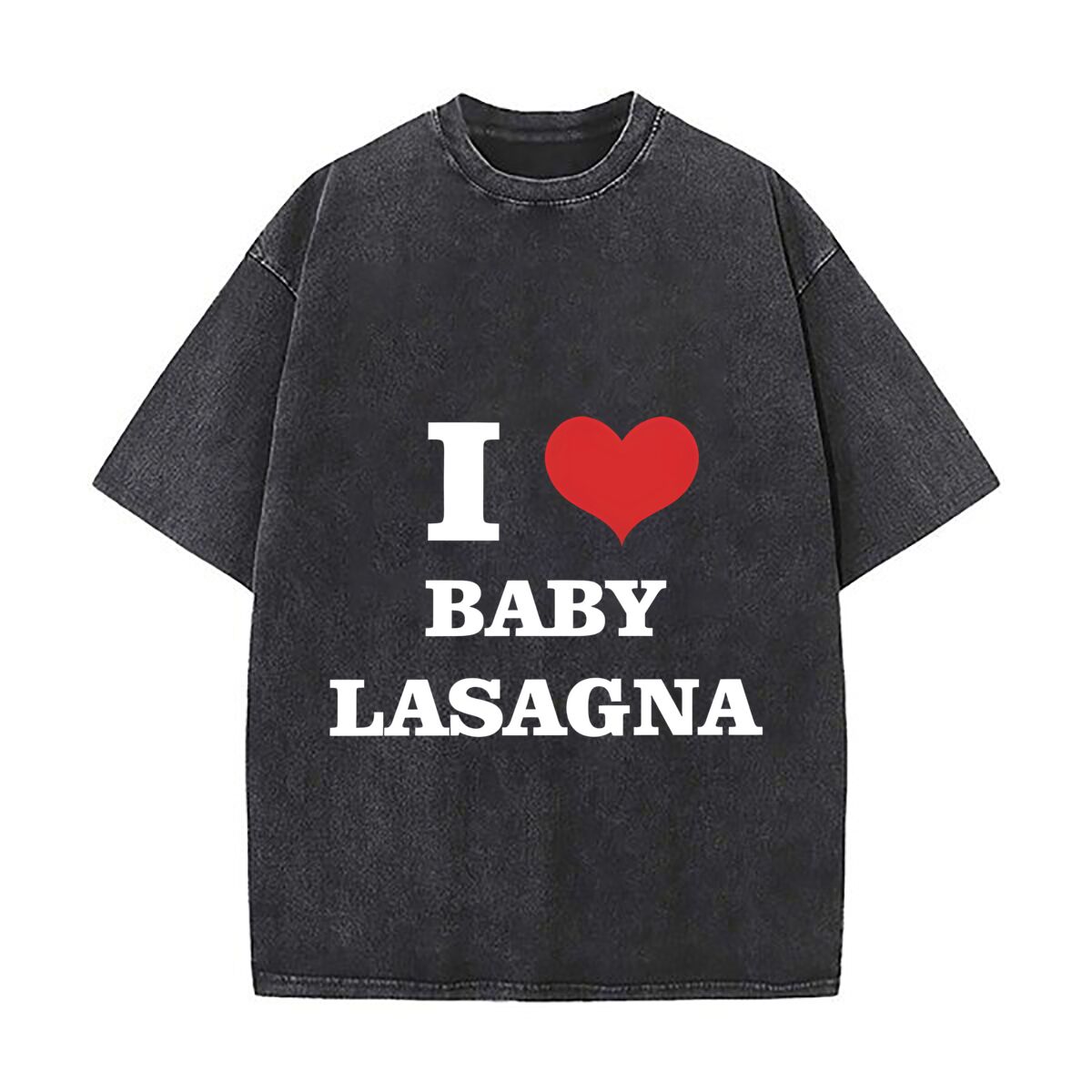 Camiseta Holgada con Diseño de - Baby Food Lasagna reseña y precio