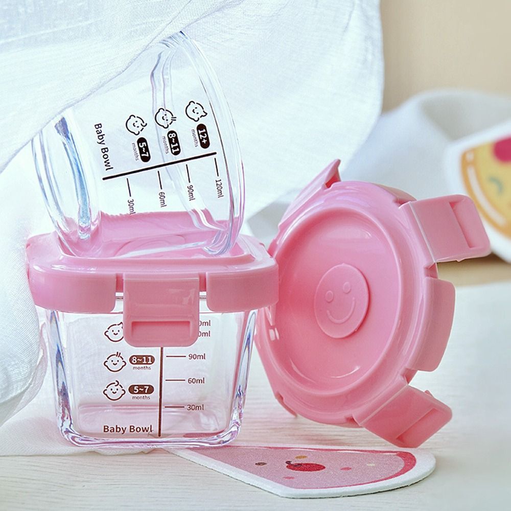 Caja de almacenamiento de alim - Baby Food Glass reseña y precio