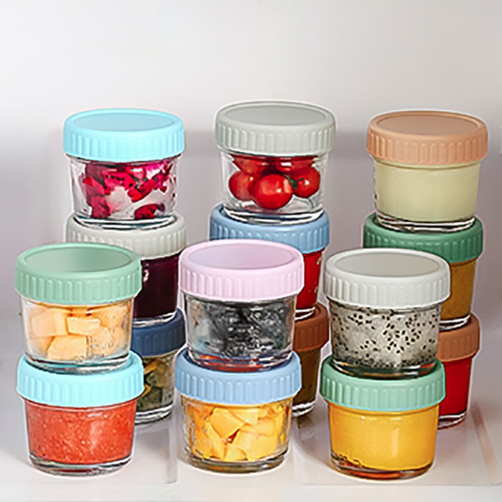 Juego de 6 Frascos de Vidrio p - Baby Food Glass reseña y precio
