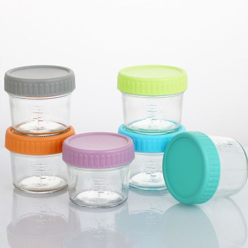Juego de 6 Frascos de Vidrio p - Baby Food Glass reseña y precio