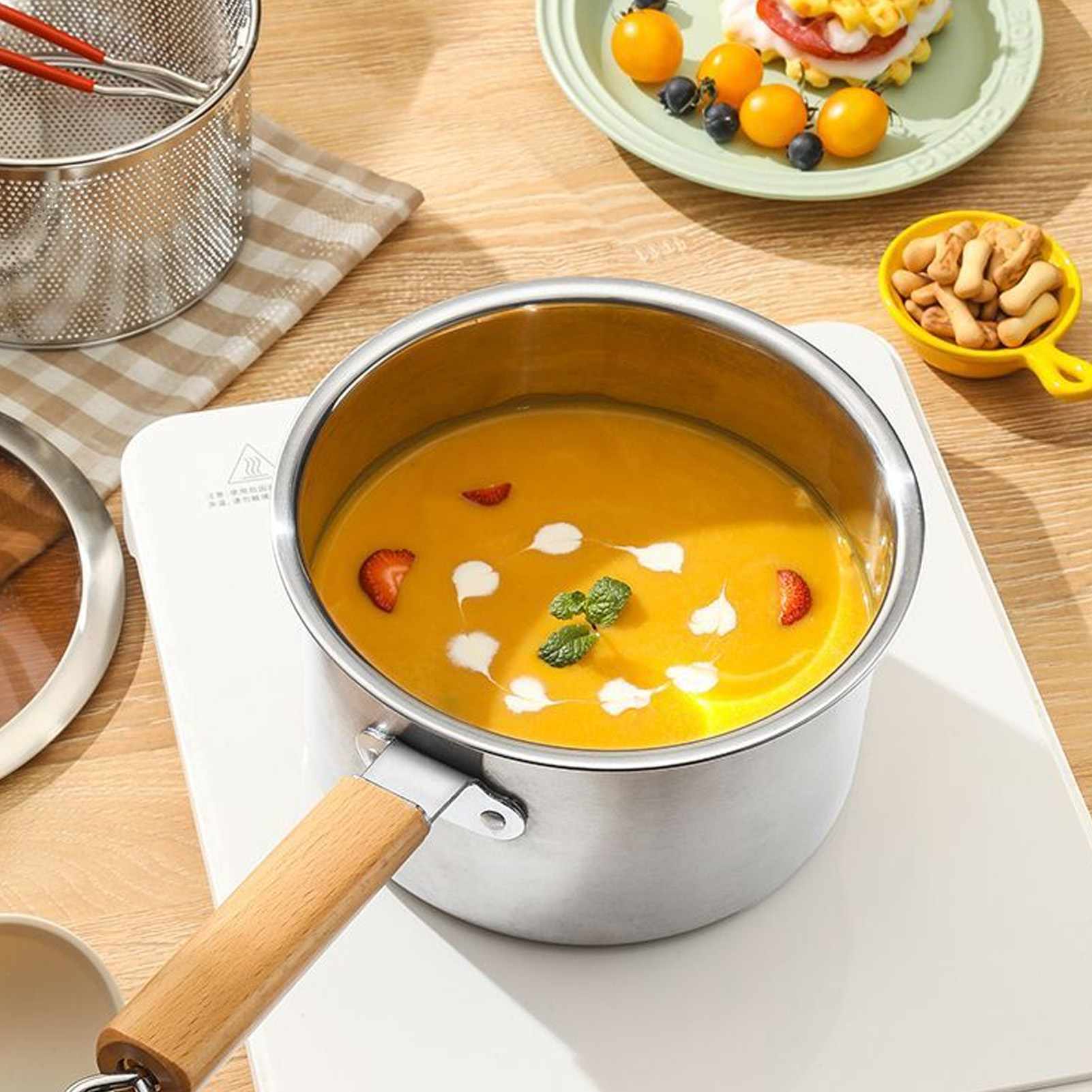 Olla Profesional para Freír de - Baby Food Glass reseña y precio