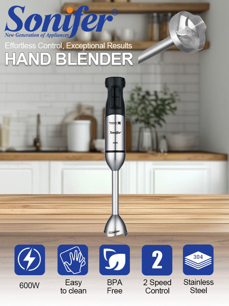 Batidora de Mano Sonifer SF-81 - Baby Food Grinder Machine reseña y precio
