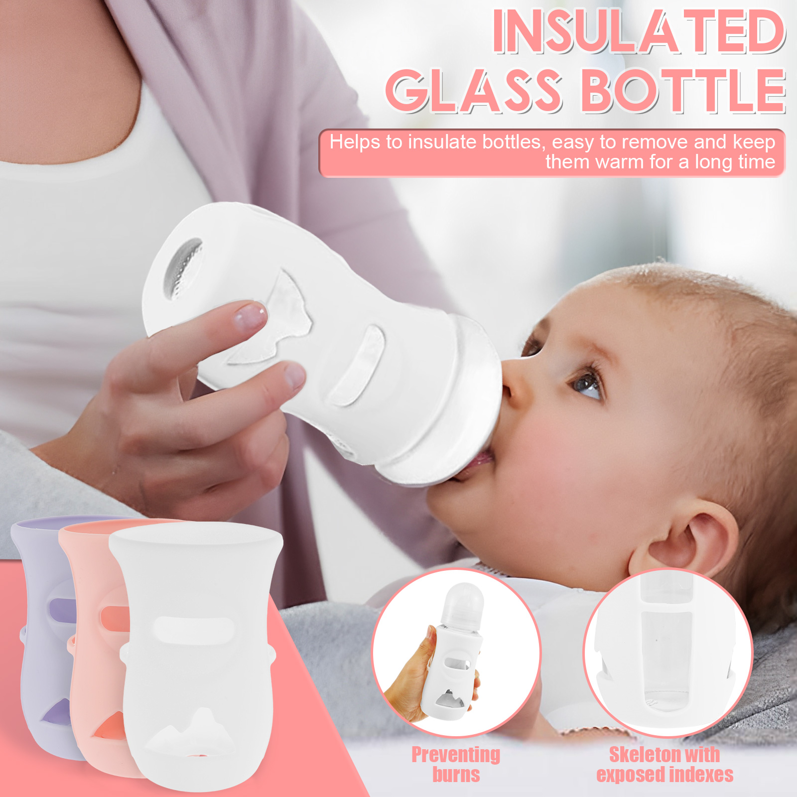 Fundas de silicona Funda de si - Baby Food Glass reseña y precio