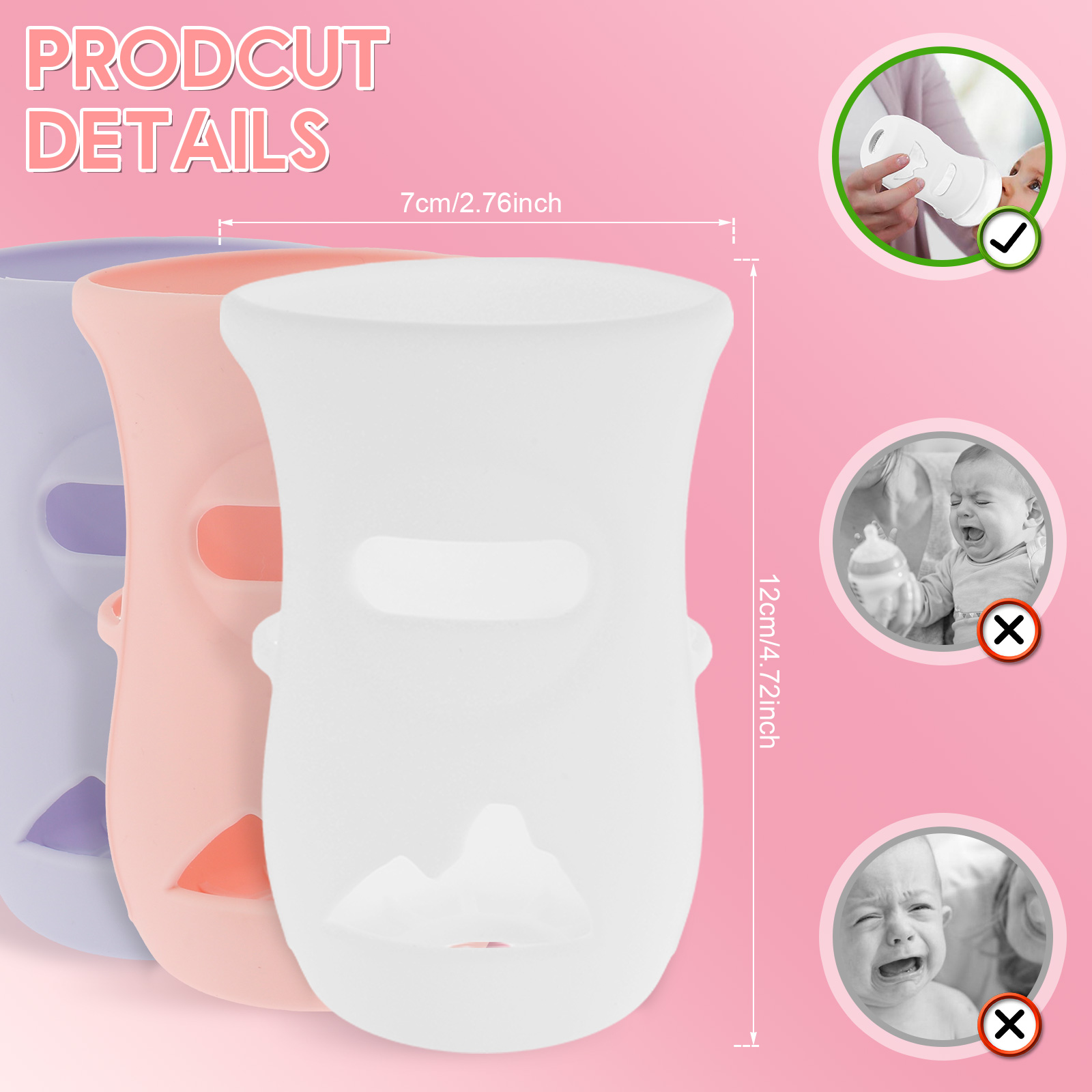 Fundas de silicona Funda de si - Baby Food Glass reseña y precio