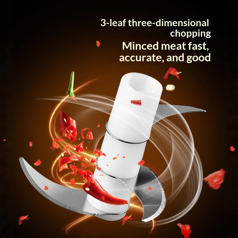 HOMEFISH Mini Batidora Eléctri - Baby Food Grinder Machine reseña y precio