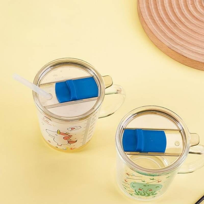 Taza de cristal de dibujos ani - Baby Food Glass reseña y precio
