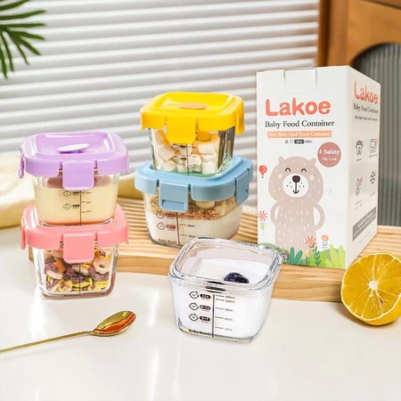 Caja de Almacenamiento Resiste - Baby Food Glass reseña y precio