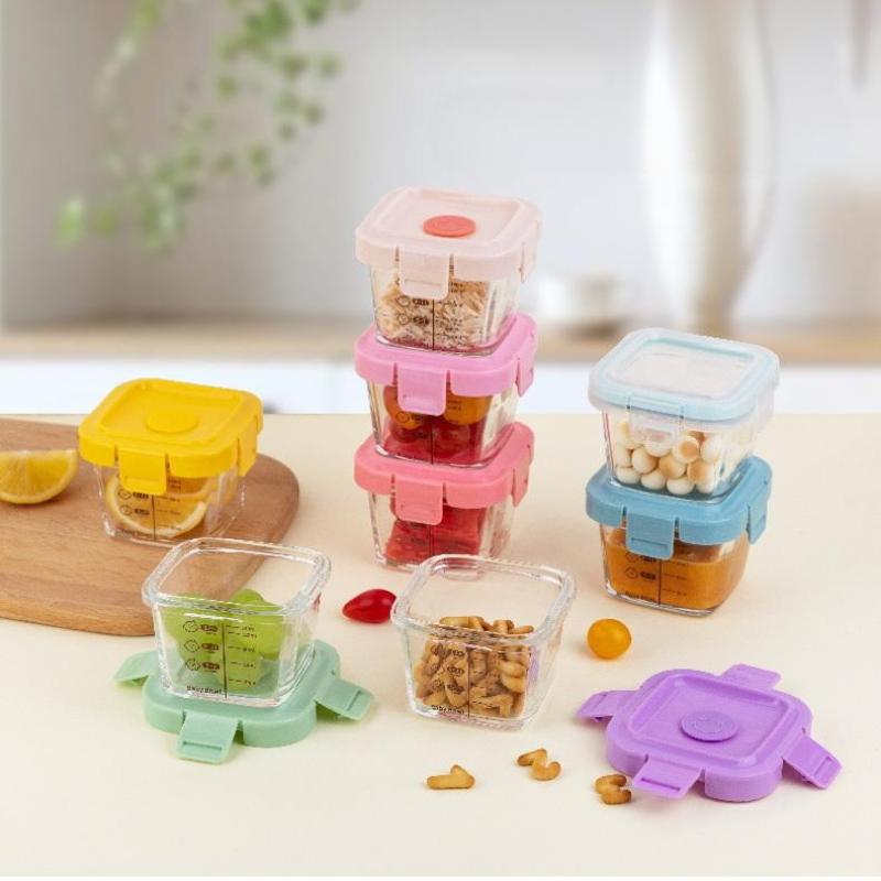Caja de Almacenamiento Resiste - Baby Food Glass reseña y precio