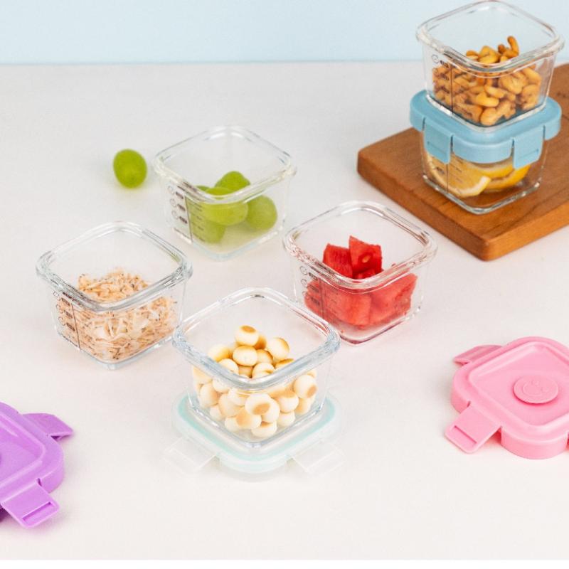 Caja de Almacenamiento Resiste - Baby Food Glass reseña y precio