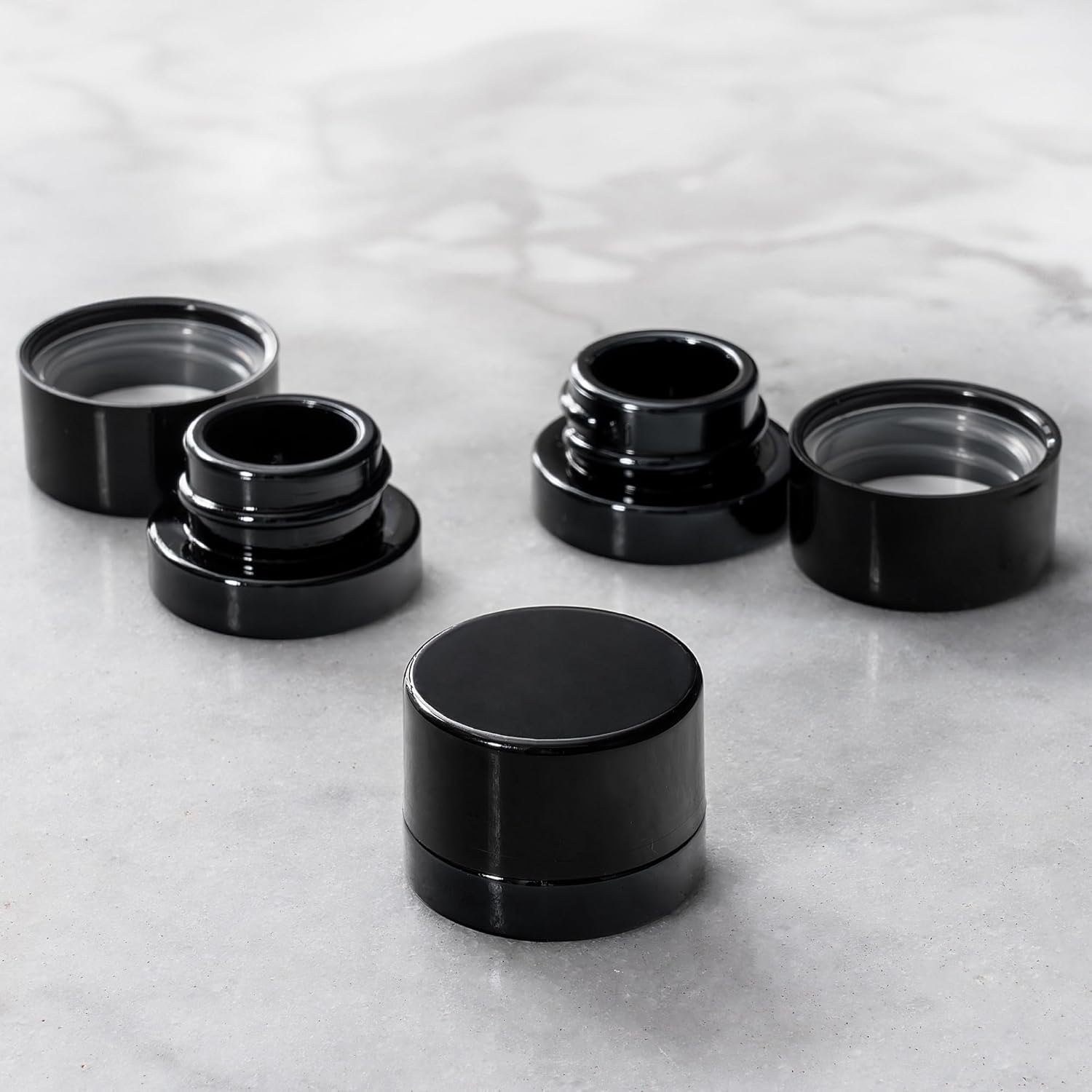 Frascos de vidrio negro de 5 m - Baby Food Glass reseña y precio