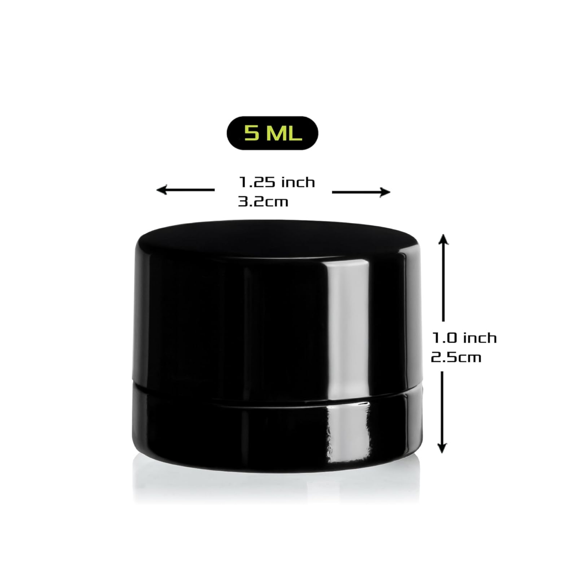 Frascos de vidrio negro de 5 m - Baby Food Glass reseña y precio