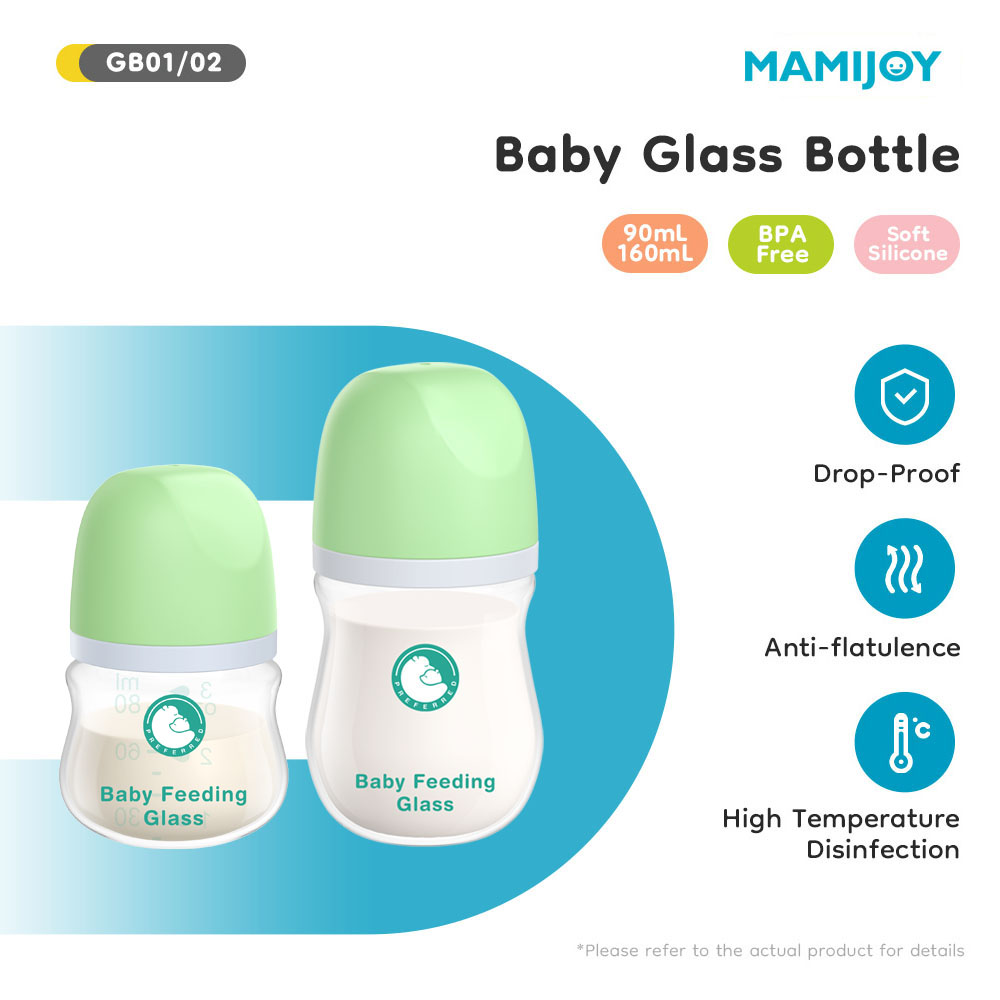 MAMIJOY 1PCS Biberones para Re - Baby Food Glass reseña y precio