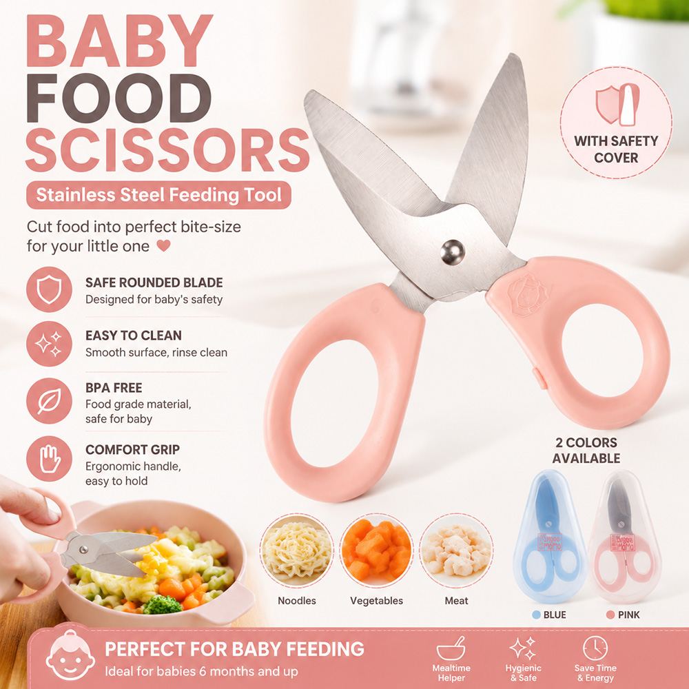 Tijeras para Alimentos de Bebé - Baby Food Usa reseña y precio