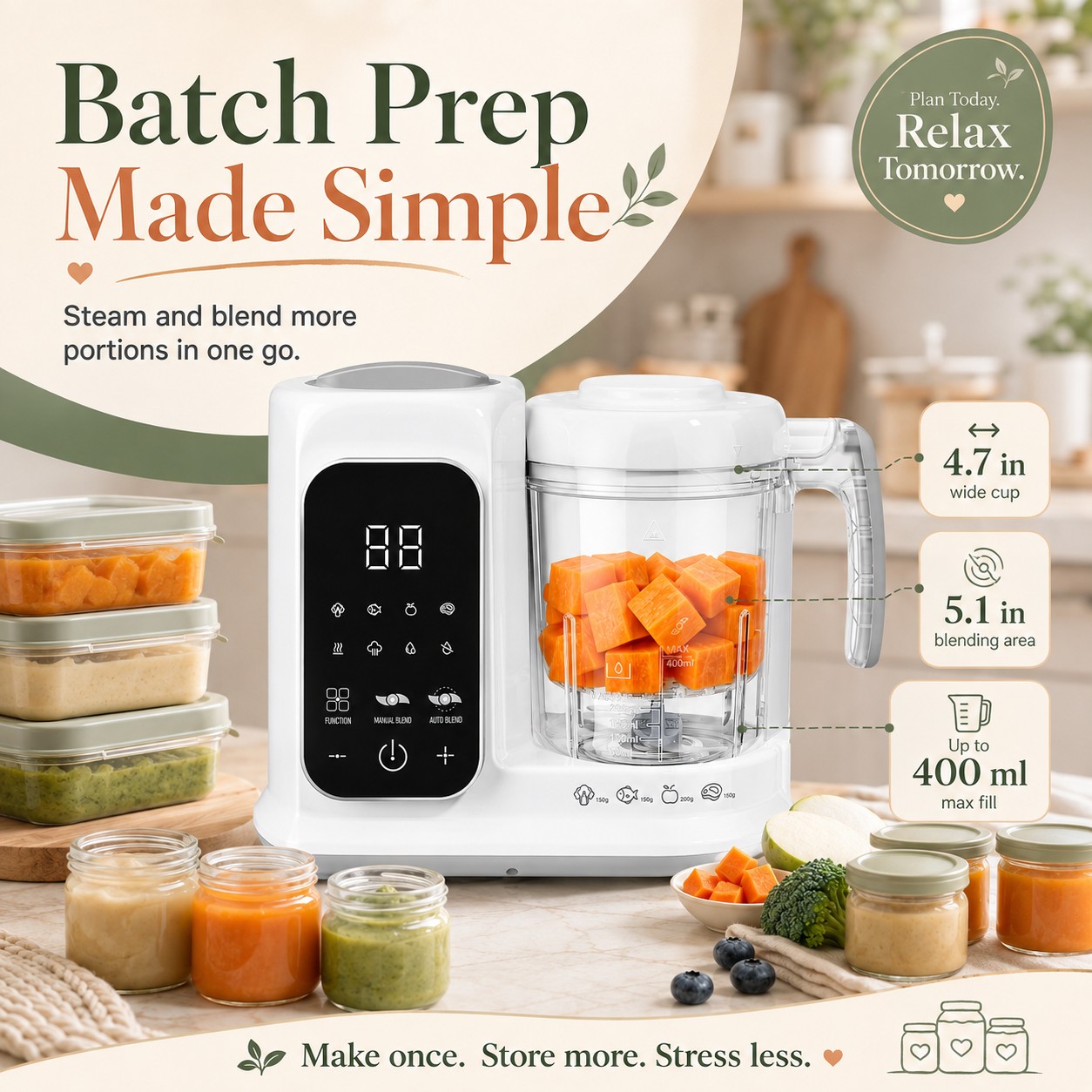 Unidad para Preparar Alimentos - Baby Food Gerber reseña y precio