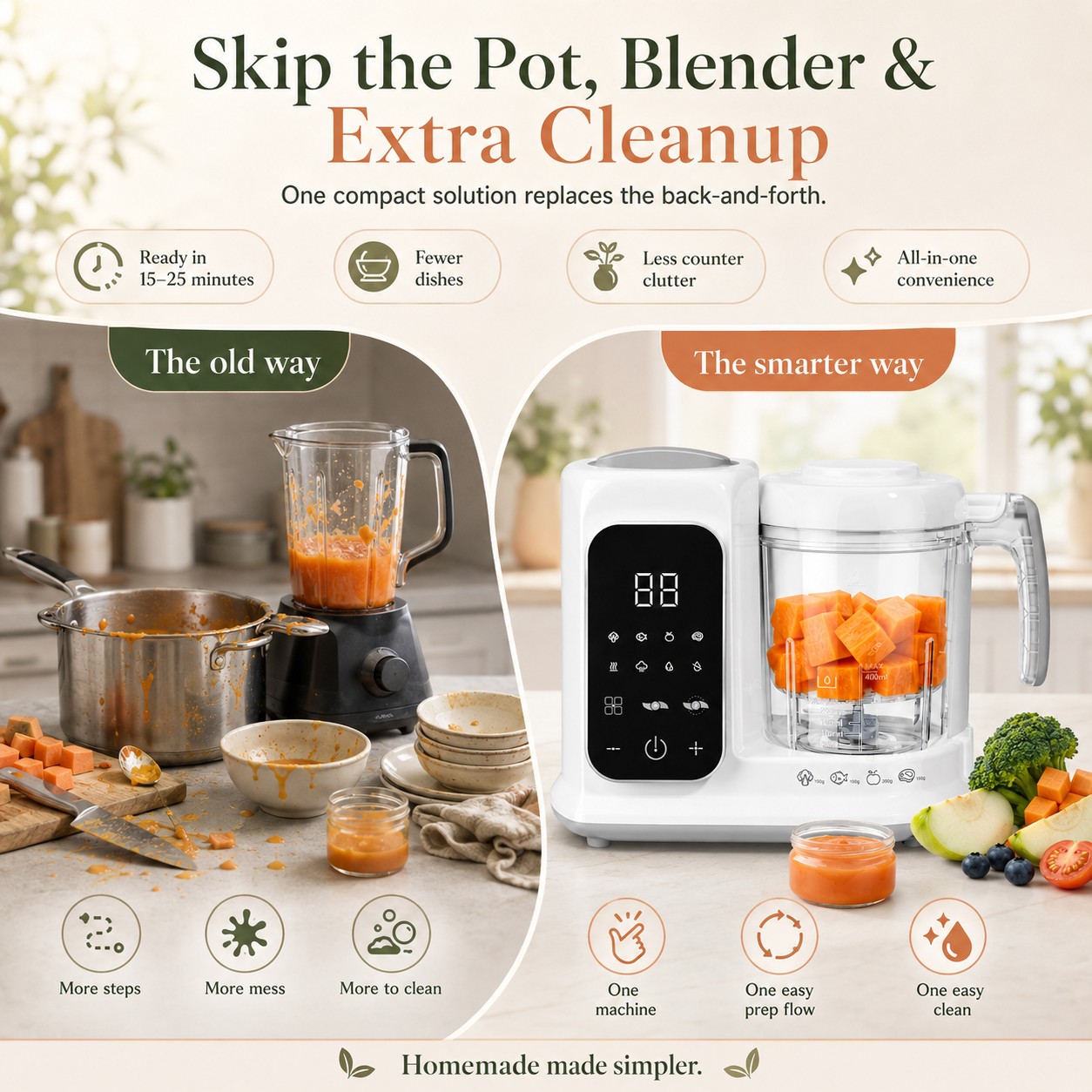 Unidad para Preparar Alimentos - Baby Food Gerber reseña y precio